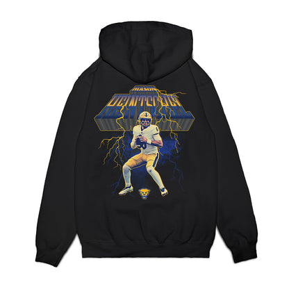 Pittsburgh - NCAA Football : Mason Heintschel - Collage Premium Hooded Sweatshirt-1