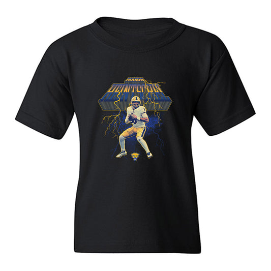Pittsburgh - NCAA Football : Mason Heintschel - Collage Youth T-Shirt-0