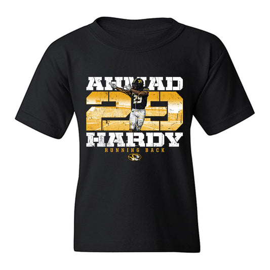 Missouri - NCAA Football : Ahmad Hardy - Collage Youth T-Shirt-0