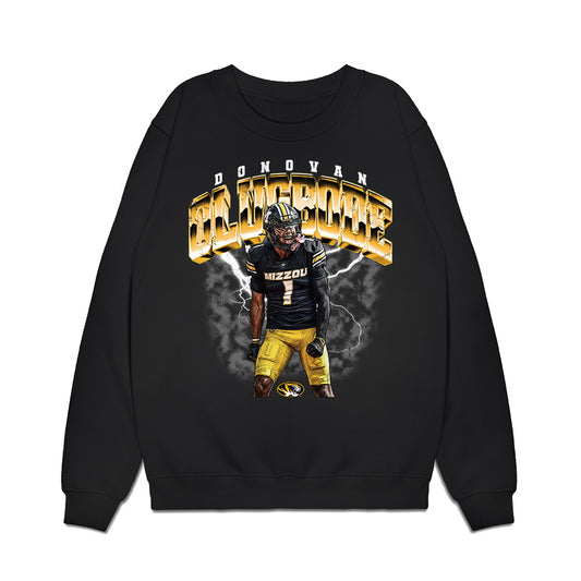 Missouri - NCAA Football : Donovan Olugbode - Collage Premium Crewneck Sweatshirt-0
