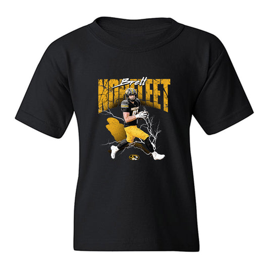 Missouri - NCAA Football : Brett Norfleet - Collage Youth T-Shirt-0