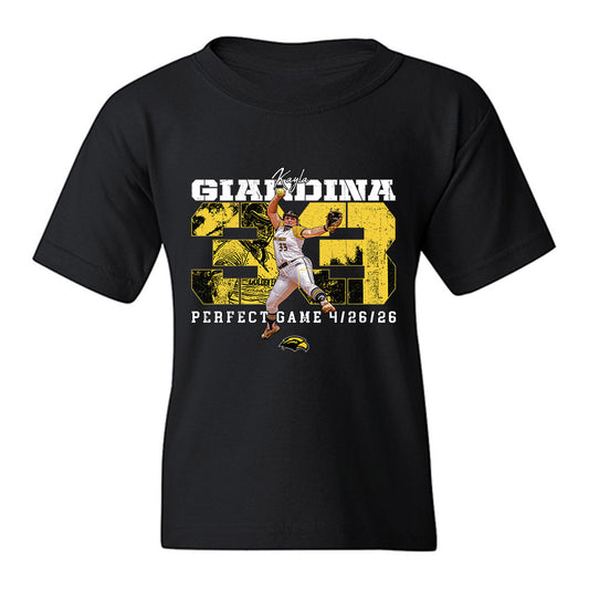 Southern Miss - NCAA Softball : Kayla Giardina - Collage Youth T-Shirt-0
