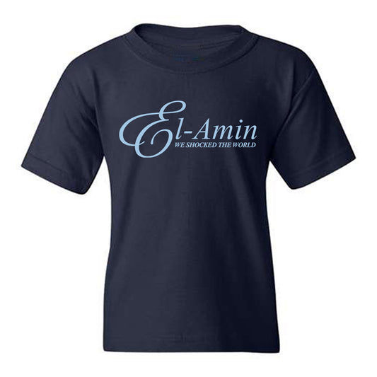 UConn - Men's Basketball Legends : Khalid El-Amin - Signature Style Youth T-Shirt-0
