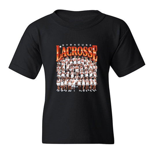 Syracuse - NCAA Womens Lacrosse : 2026 NCAA Championship Team Collage Youth T-Shirt-0