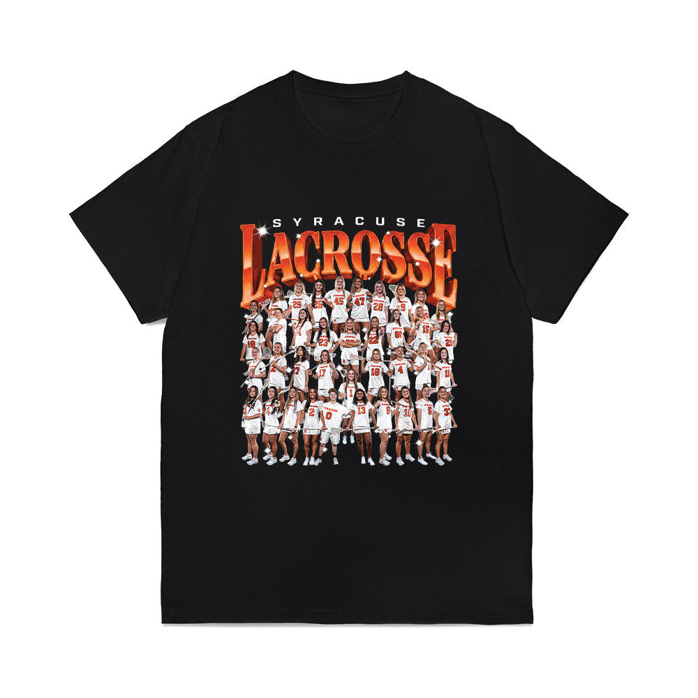 Syracuse - NCAA Womens Lacrosse : 2026 NCAA Championship Team Collage Comfort Colors T-Shirt-0