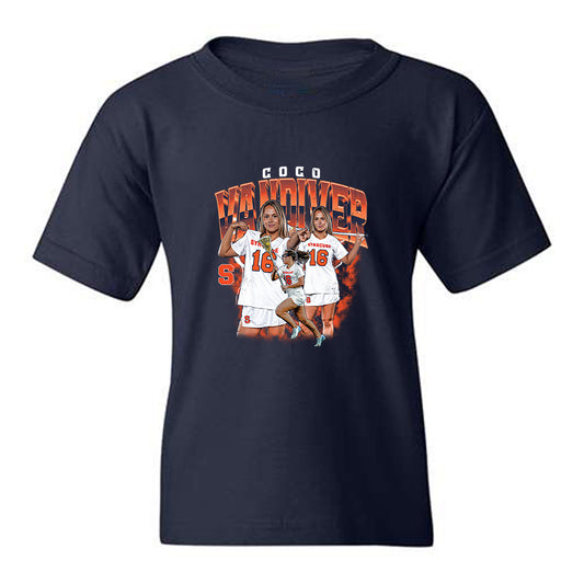 Syracuse - NCAA Women's Lacrosse : Coco Vandiver - Collage Youth T-Shirt-0