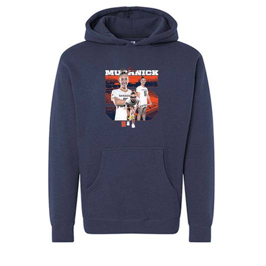 Syracuse - NCAA Women's Lacrosse : Emma Muchnick - Collage Hooded Pullover Sweatshirt-0