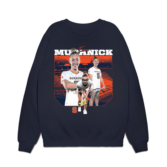Syracuse - NCAA Women's Lacrosse : Emma Muchnick - Collage Premium Crewneck Sweatshirt-0