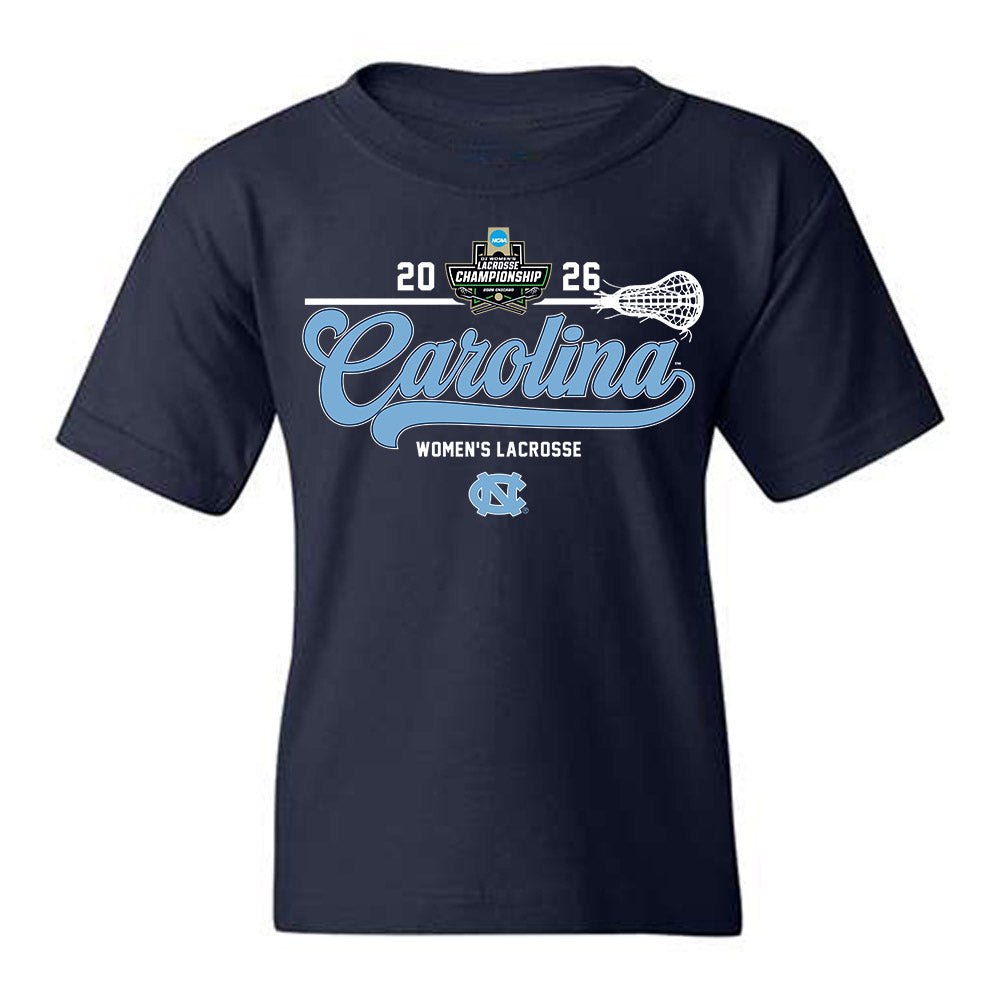 UNC - NCAA Women's Lacrosse : 2026 NCAA Championship Roster List Youth T-Shirt-0