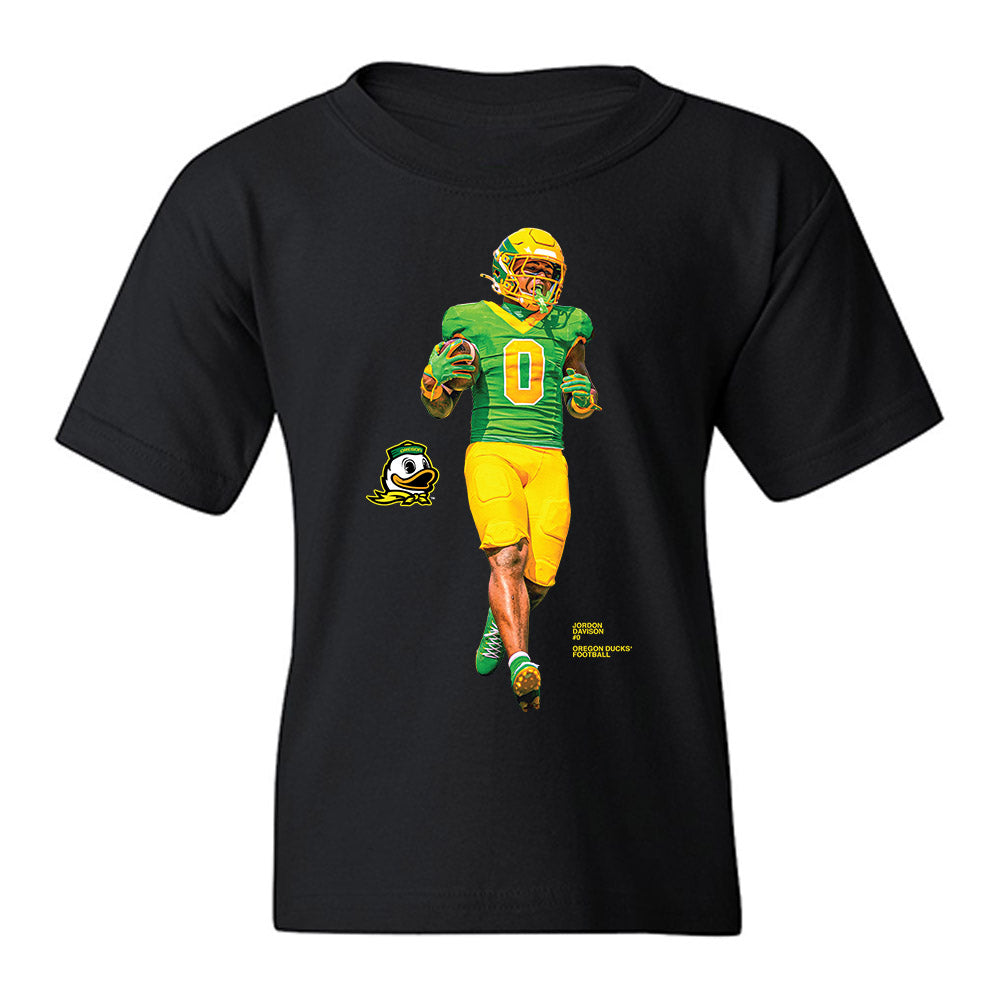 Oregon - NCAA Football : Jordon Davison - Breakthrough Youth T-Shirt-0