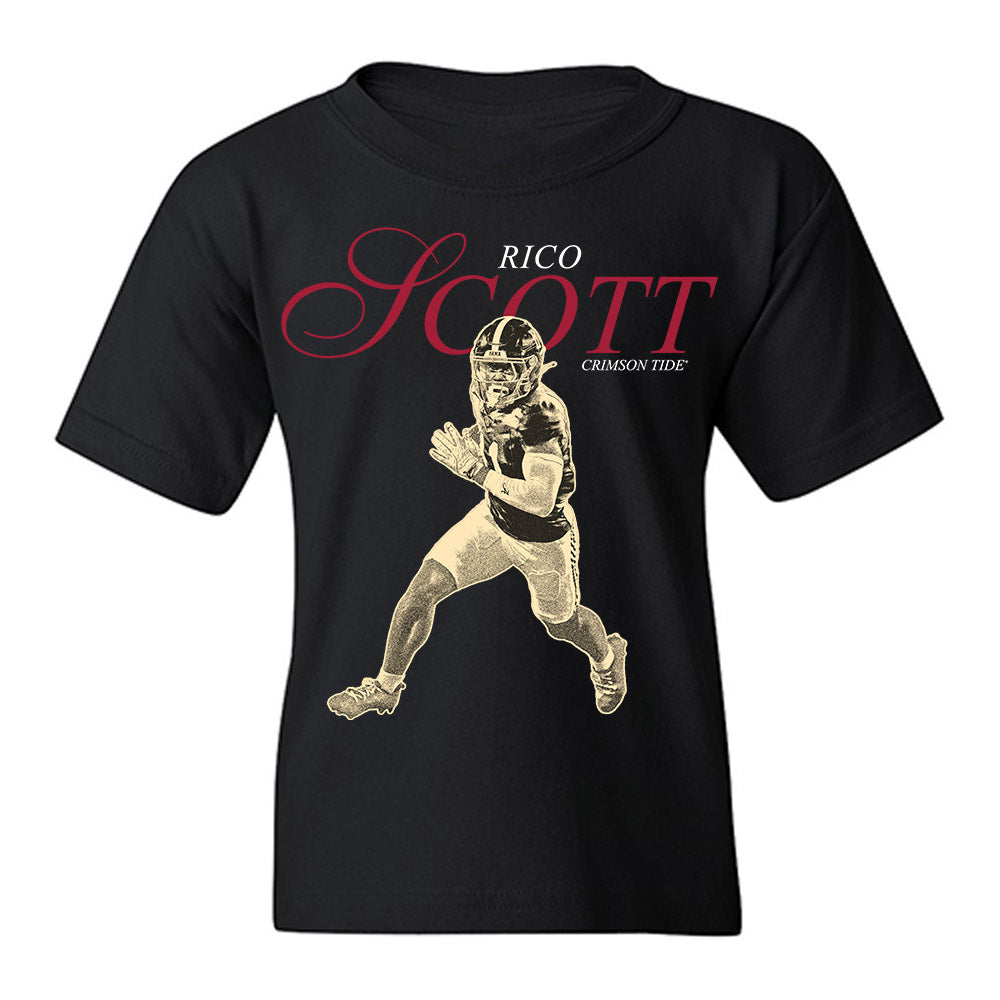Alabama - NCAA Football : Rico Scott - Legacy Youth T-Shirt-0