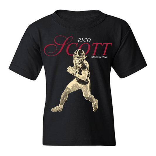 Alabama - NCAA Football : Rico Scott - Legacy Youth T-Shirt-0