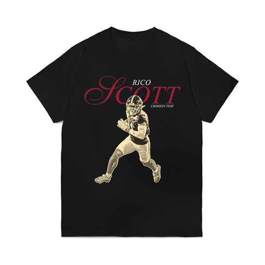 Alabama - NCAA Football : Rico Scott - Legacy Comfort Colors T-Shirt-0