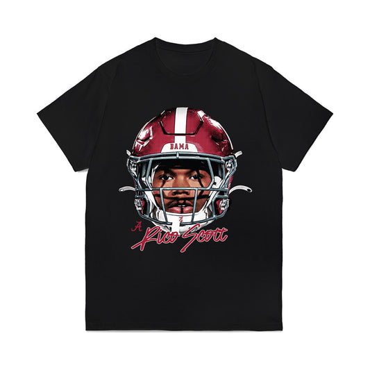Alabama - NCAA Football : Rico Scott - Game Face Comfort Colors T-Shirt-0