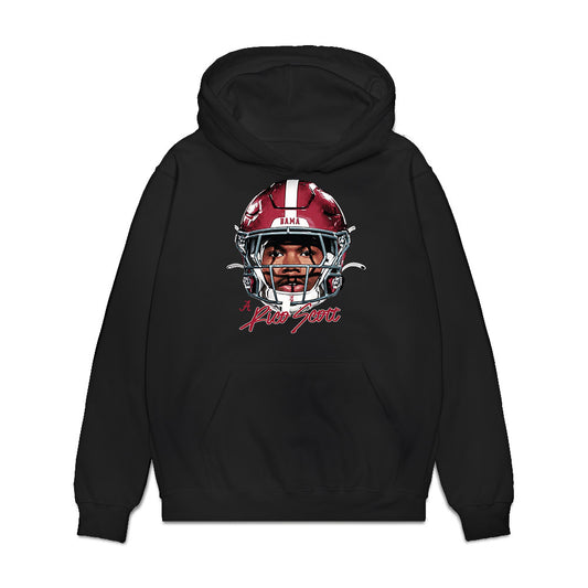 Alabama - NCAA Football : Rico Scott - Game Face Premium Hooded Sweatshirt-0