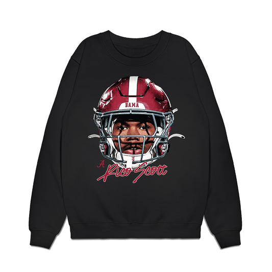 Alabama - NCAA Football : Rico Scott - Game Face Premium Crewneck Sweatshirt-0