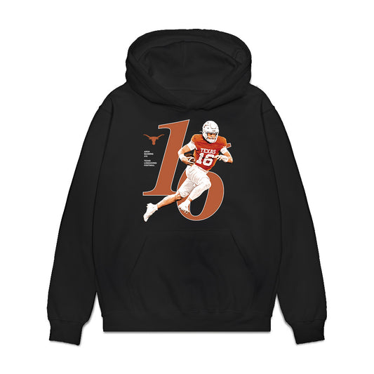 Texas - NCAA Football : Arch Manning - Breakthrough Series Premium Hooded Sweatshirt-0