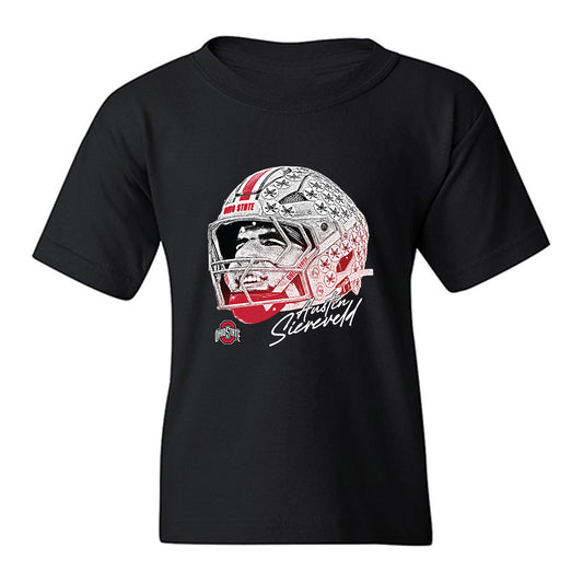 Ohio State - NCAA Football : Austin Siereveld - Game Face Youth T-Shirt-0