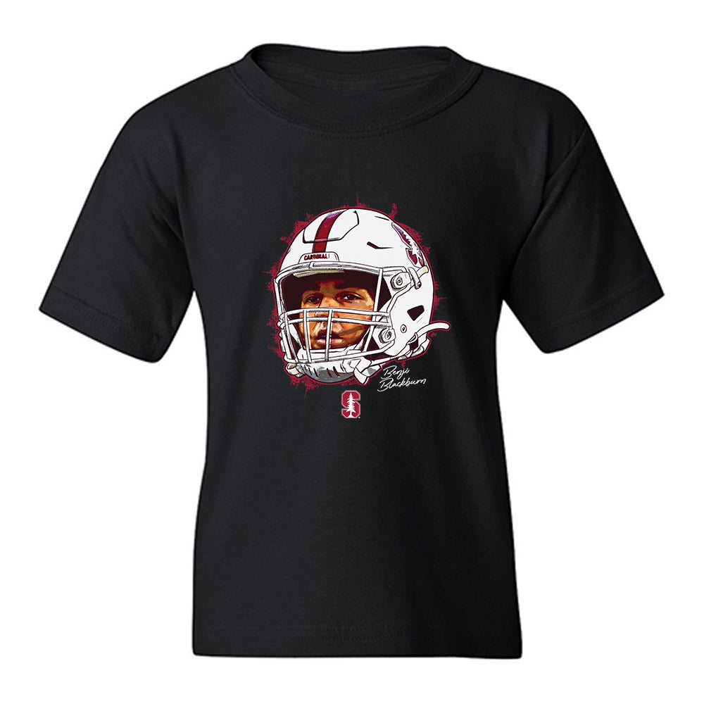 Stanford - NCAA Football : Benji Blackburn - Game Face Youth T-Shirt-0