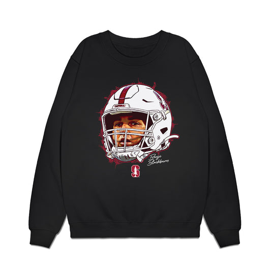 Stanford - NCAA Football : Benji Blackburn - Game Face Premium Crewneck Sweatshirt-0