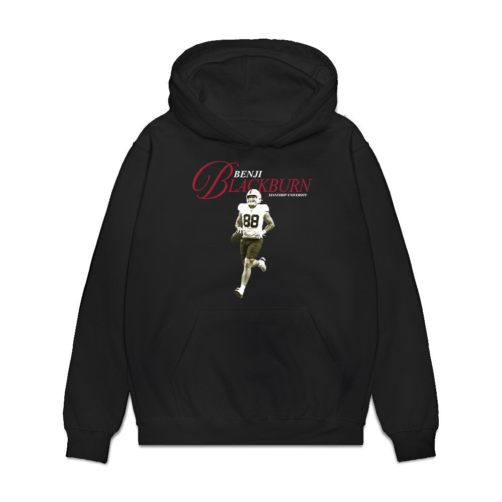 Stanford - NCAA Football : Benji Blackburn - Legacy Premium Hooded Sweatshirt-0