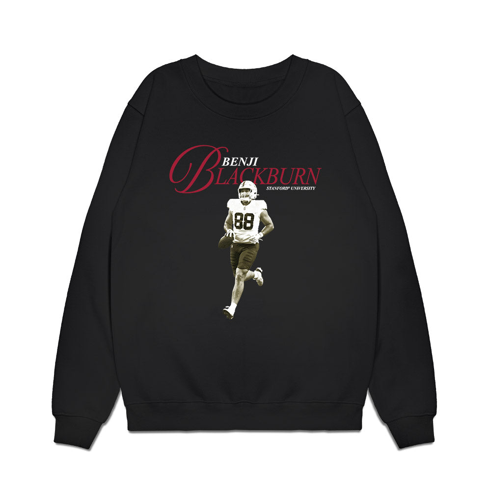 Stanford - NCAA Football : Benji Blackburn - Legacy Premium Crewneck Sweatshirt-0