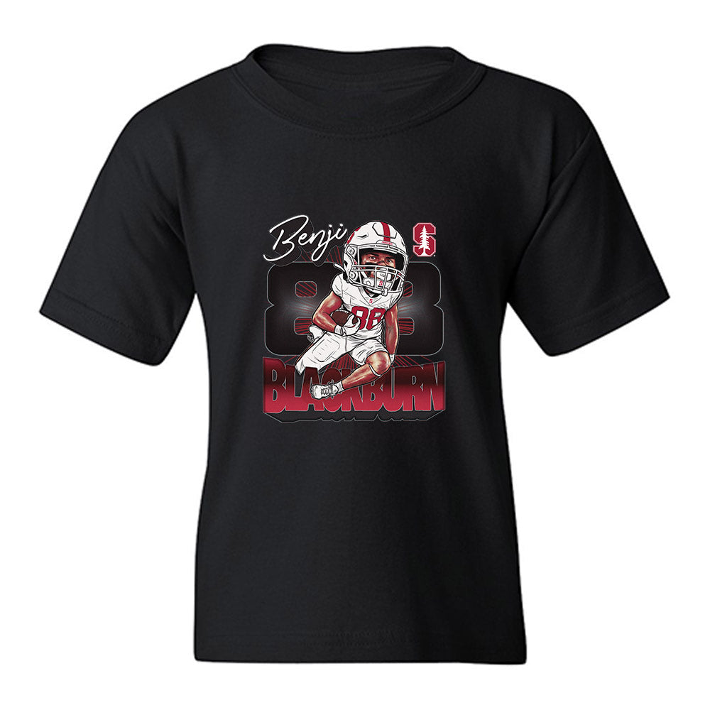 Stanford - NCAA Football : Benji Blackburn - Bobblehead Youth T-Shirt-0