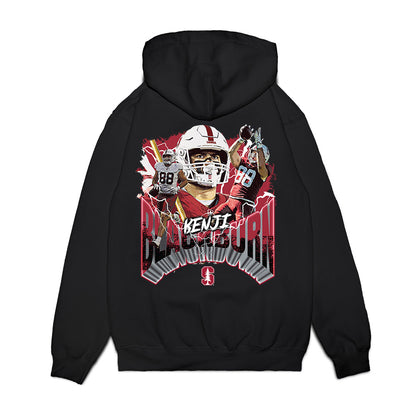 Stanford - NCAA Football : Benji Blackburn - Collage Premium Hooded Sweatshirt-1