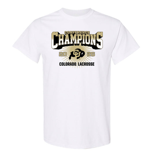 Colorado - NCAA Women's Lacrosse : Rylee Fanelli - Conference Champions T-Shirt-0