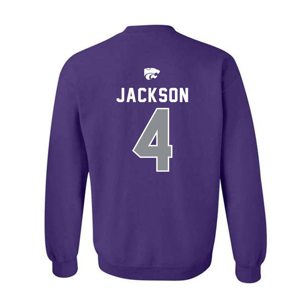 Kansas State - NCAA Football : Joe Jackson - EMAW Crewneck Sweatshirt-1