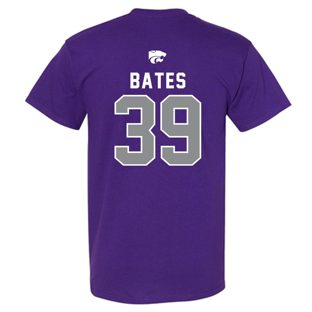 Kansas State - NCAA Football : Travis Bates - EMAW T-Shirt-1