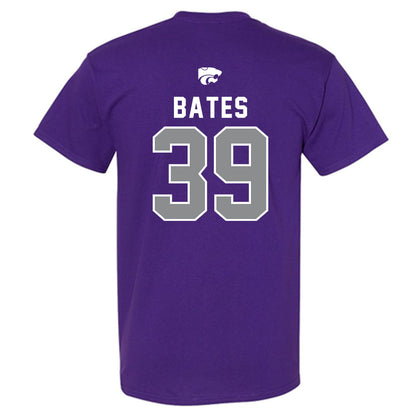 Kansas State - NCAA Football : Travis Bates - EMAW T-Shirt-1