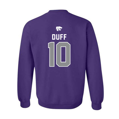Kansas State - NCAA Football : Dillon Duff - EMAW Crewneck Sweatshirt-1
