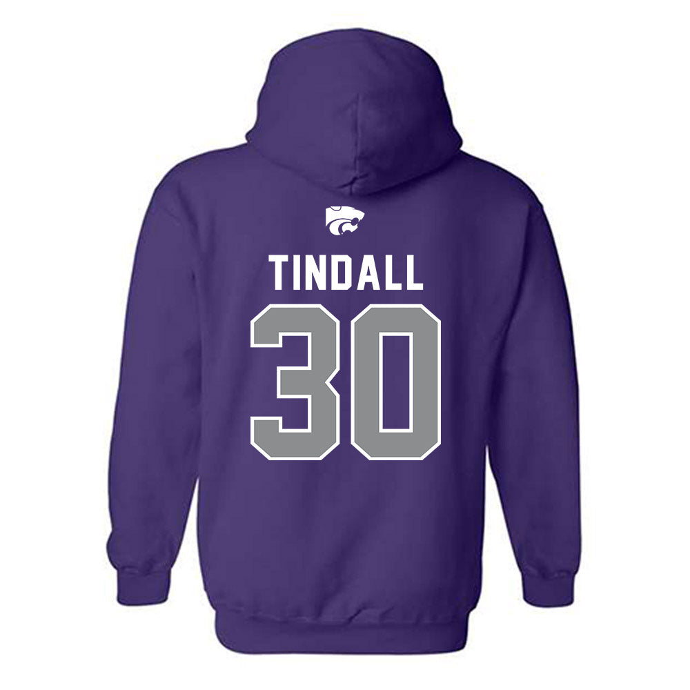 Kansas State - NCAA Women's Volleyball : Tatum Tindall - EMAW Hooded Sweatshirt-1