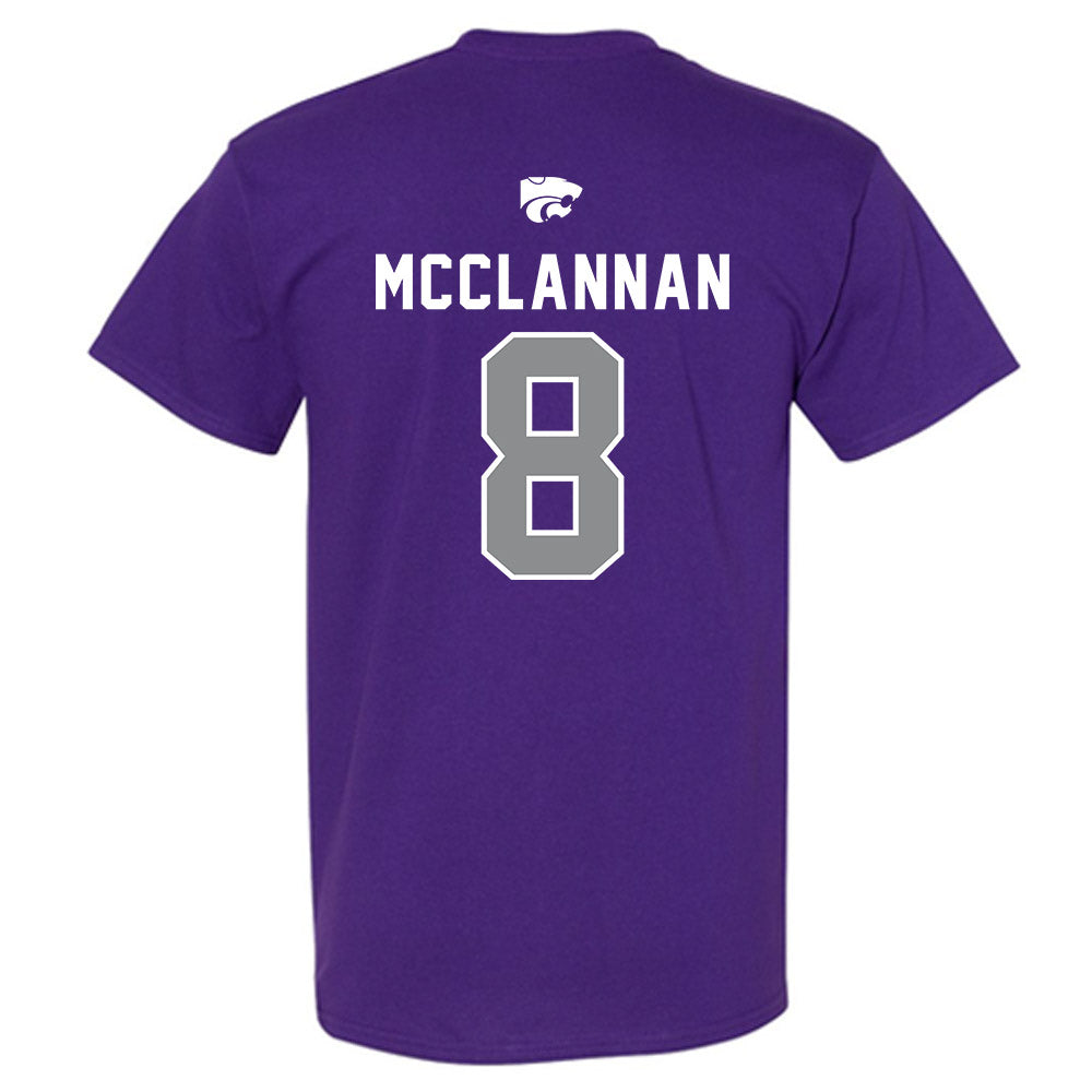 Kansas State - NCAA Football : Simon McClannan - EMAW T-Shirt-1