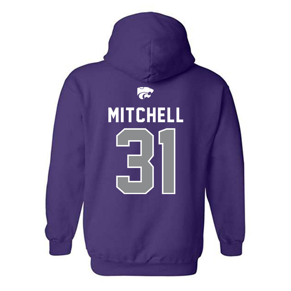 Kansas State - NCAA Football : Dominic Mitchell - EMAW Hooded Sweatshirt-1
