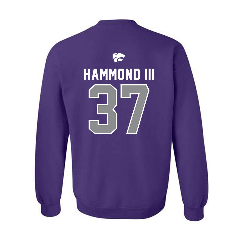 Kansas State - NCAA Football : Robert Hammond III - EMAW Crewneck Sweatshirt-1
