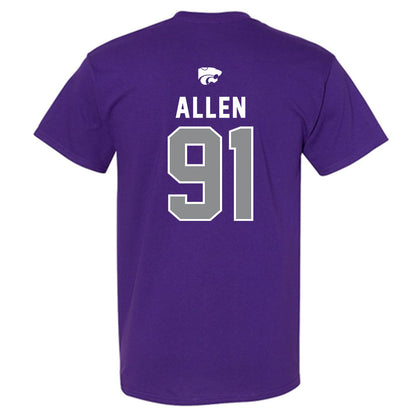 Kansas State - NCAA Football : Jordan Allen - EMAW T-Shirt-1