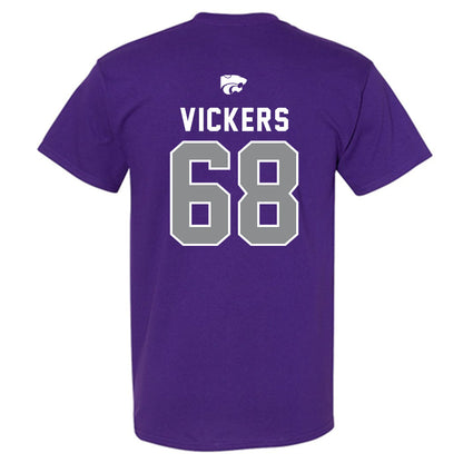 Kansas State - NCAA Football : Joe Vickers - EMAW T-Shirt-1