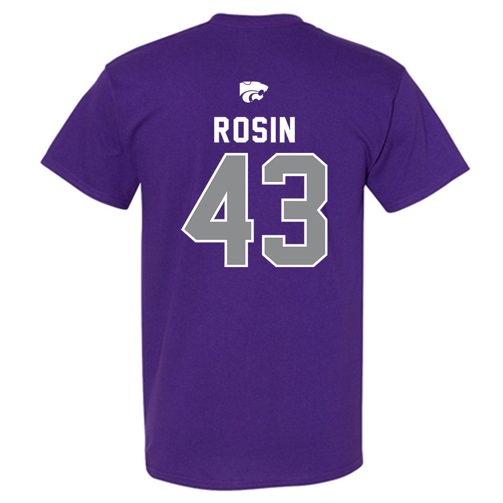 Kansas State - NCAA Baseball : Ben Rosin - EMAW T-Shirt-1