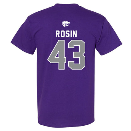 Kansas State - NCAA Baseball : Ben Rosin - EMAW T-Shirt-1