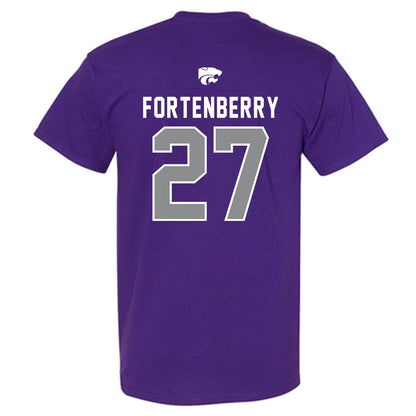 Kansas State - NCAA Baseball : Robert Fortenberry - EMAW T-Shirt-1