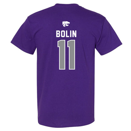 Kansas State - NCAA Baseball : Robby Bolin - EMAW T-Shirt-1