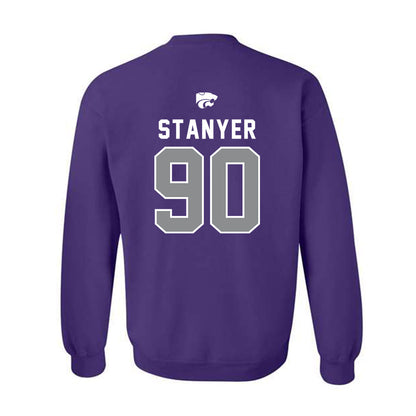 Kansas State - NCAA Football : Brad Stanyer - EMAW Crewneck Sweatshirt-1