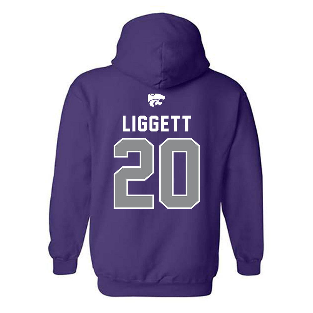 Kansas State - NCAA Baseball : Carson Liggett - EMAW Hooded Sweatshirt-1