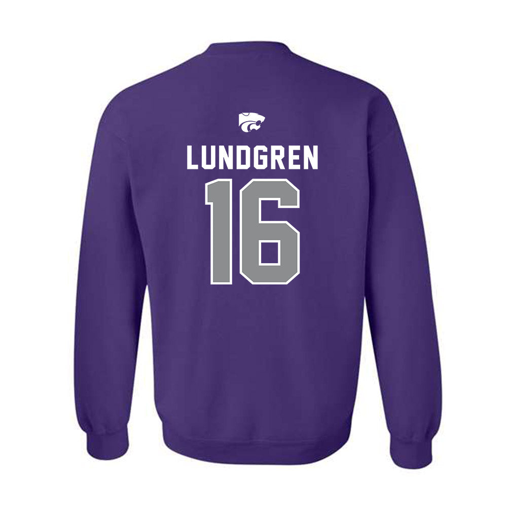 Kansas State - NCAA Women's Volleyball : Cadence Lundgren - EMAW Crewneck Sweatshirt-1
