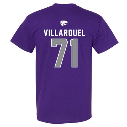Kansas State - NCAA Football : Dylan Villarouel - EMAW T-Shirt-1