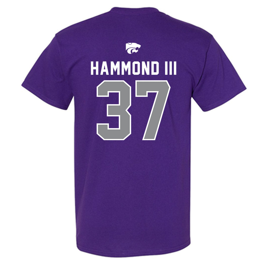 Kansas State - NCAA Football : Robert Hammond III - EMAW T-Shirt-1