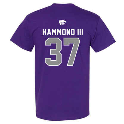 Kansas State - NCAA Football : Robert Hammond III - EMAW T-Shirt-1
