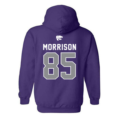 Kansas State - NCAA Football : Nash Morrison - EMAW Hooded Sweatshirt-1